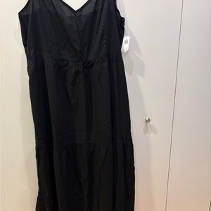 Old Navy Black Maxi Dress